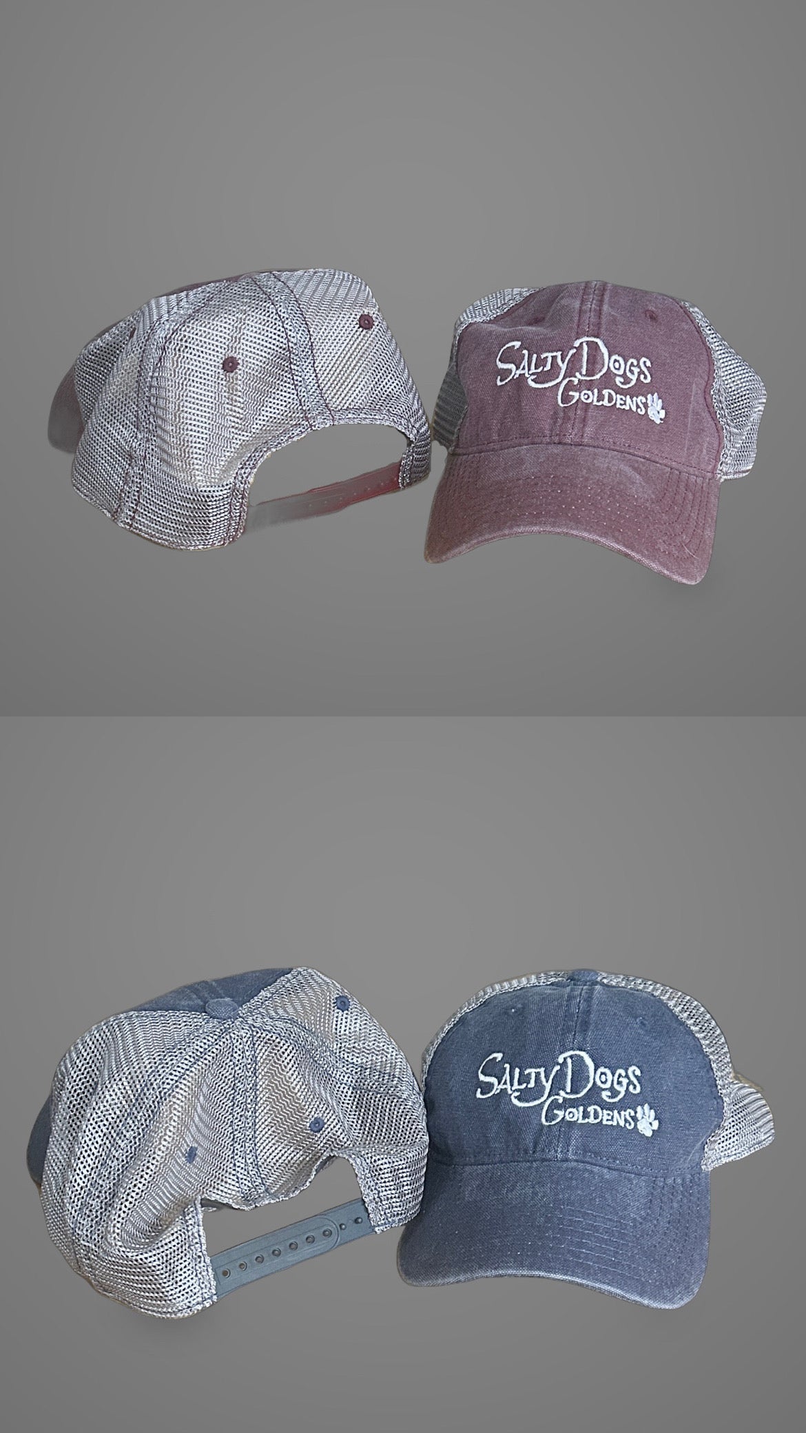 Salty Dogs Hat - Vintage Mesh