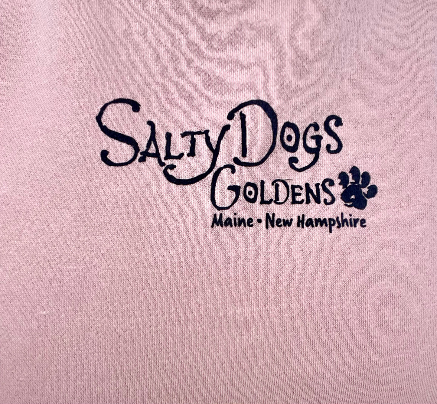 Salty Dogs Pigment Hooded Pullover - Dusty Pink