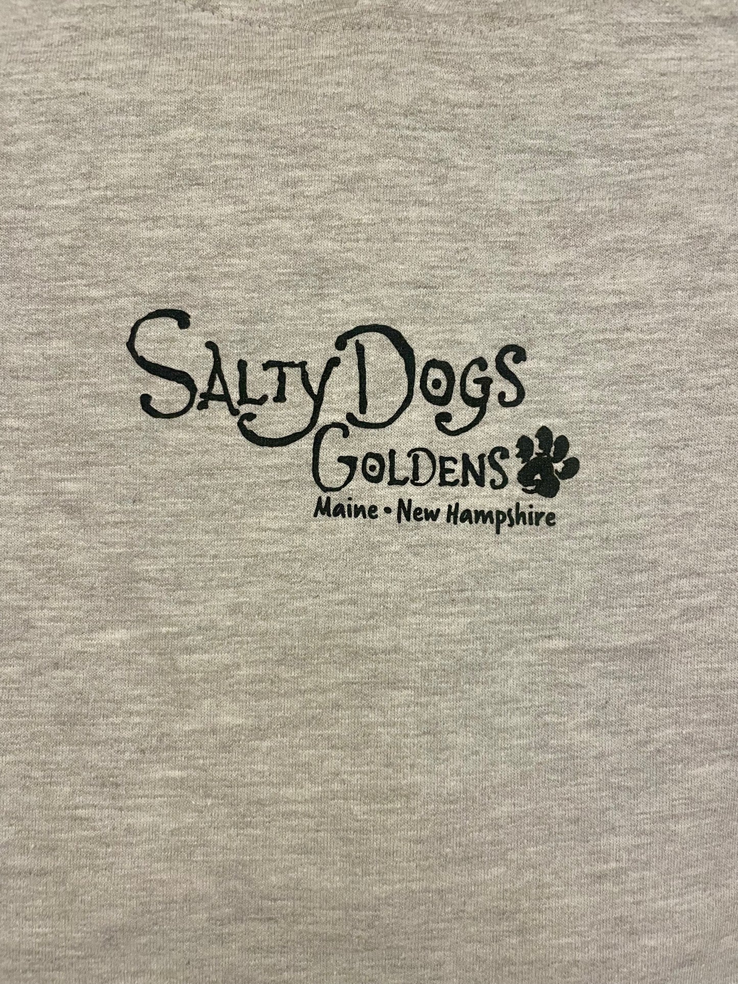 Salty Dogs Hooded Pullover - Heather Grey
