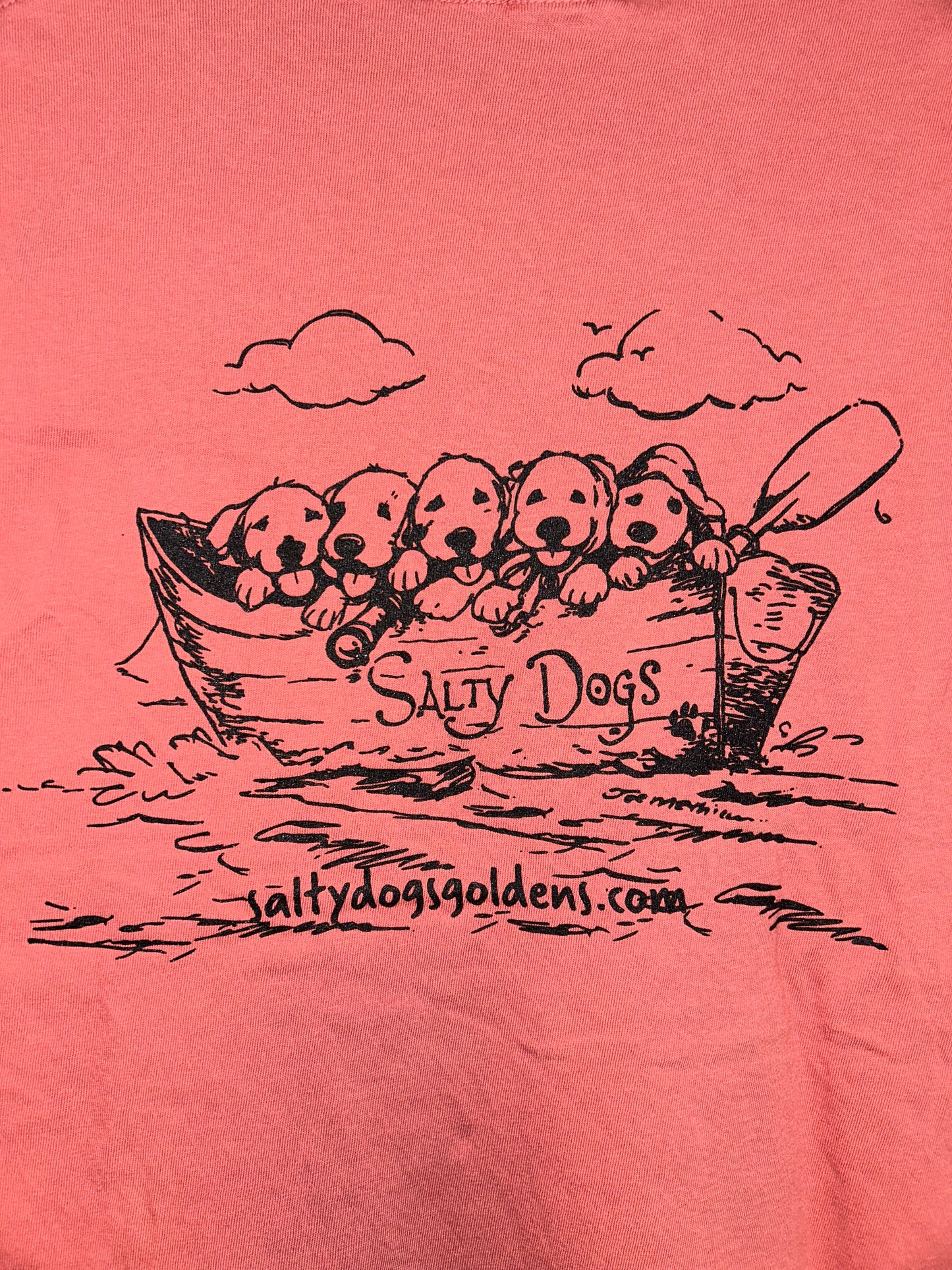 Salty Dogs Shirt - Cumin Red